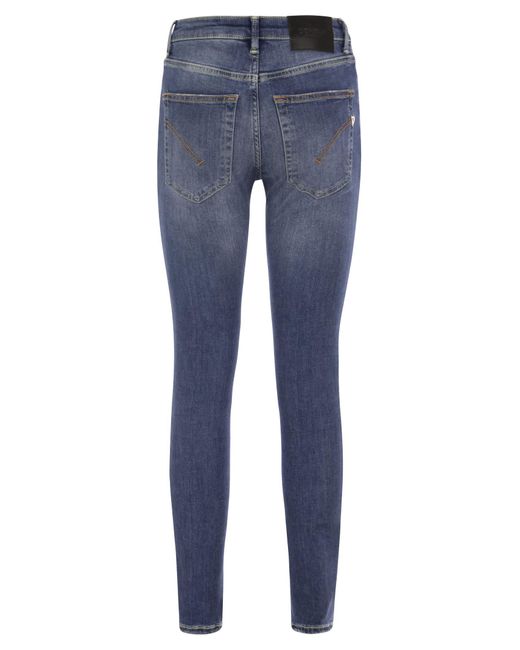 Dondup Blue Iris Jeans Skinny Fit