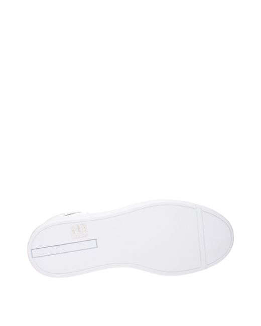 Prada White Sneakers Uomo Pelle Bianco for men