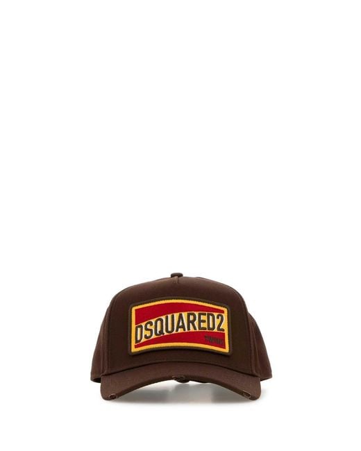 DSquared² Multicolor Dsquared Cotton Baseball Cap for men