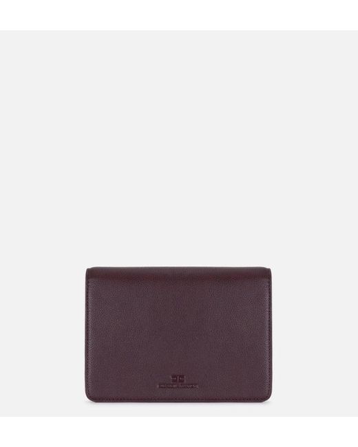 Elisabetta Franchi Purple Schultergurt mit Groumette -Kette