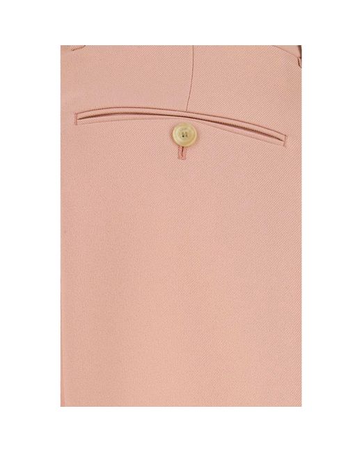 Gucci Pink Classic Trousers
