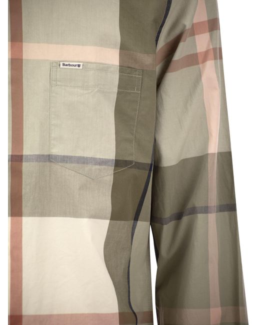 Harris Plaid Shirt sur mesure Barbour pour homme en coloris Natural