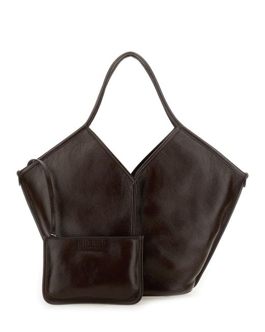 Hereu Brown Borsa Calella Distressed