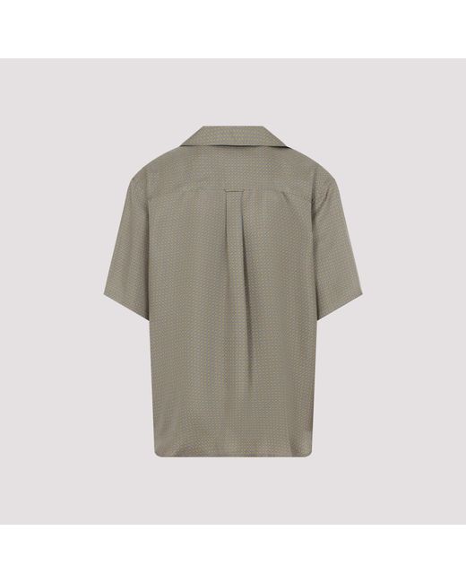 Saint Laurent Black Silk Shirt