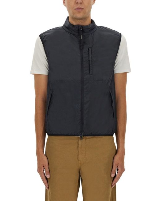 Aspesi Blue Sleeveless Jil for men