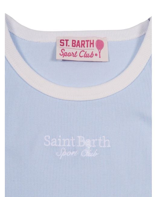 Mc2 Saint Barth Blue Jr Rib Sb Sport Club 3101 Emb