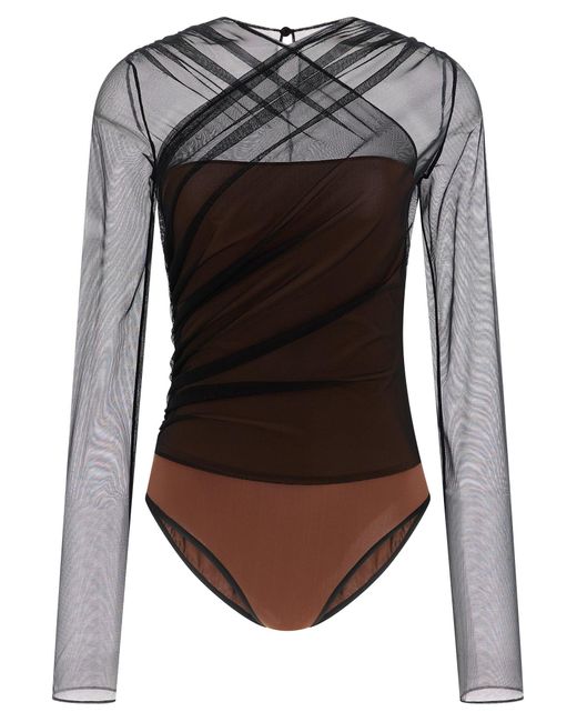 Nensi Dojaka 'renée' Bodysuit in het Black