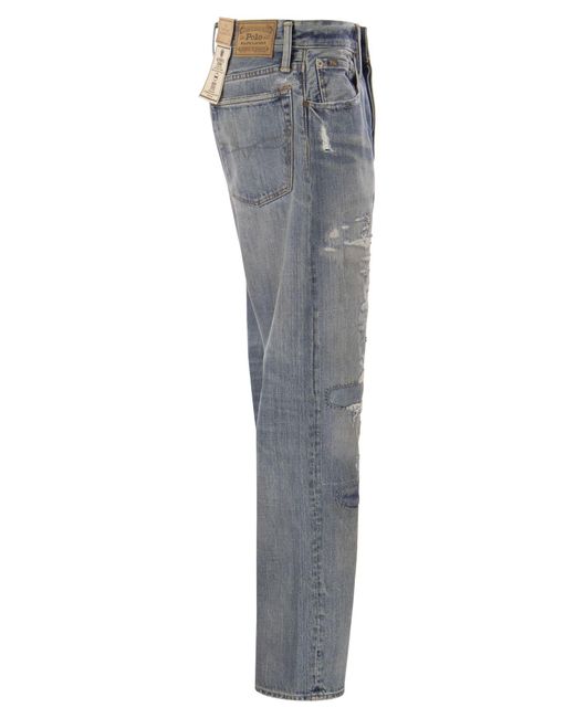 Classic Fit Jeans vintage Polo Ralph Lauren de color Blue