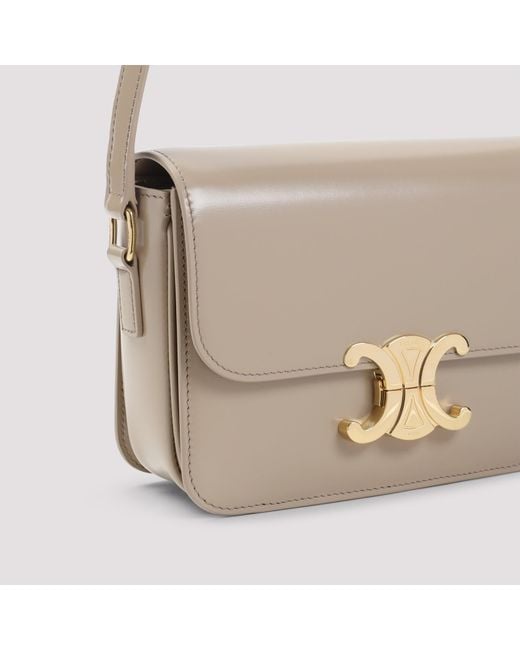 Céline Natural Mini Triomphe Handbag