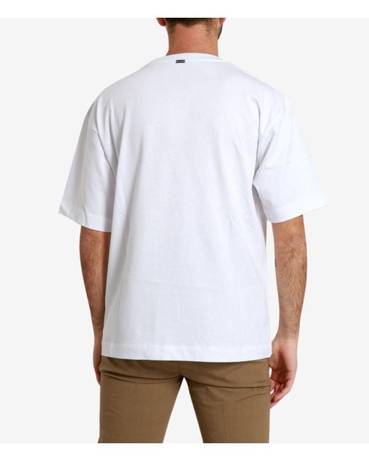 Herno White T Shirts And Polos