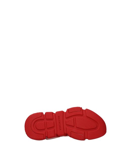 Balenciaga Red Sneakers Adidas Speed Donna Tessuto Rosso/Bianco