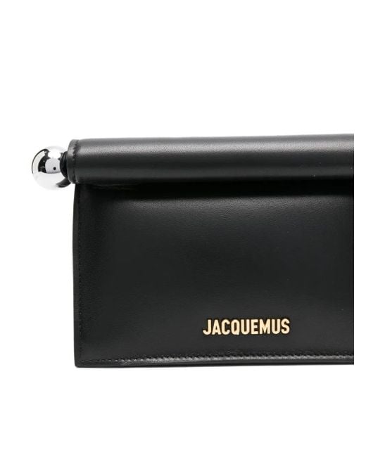 Jacquemus Black The Small Ronde Carré Clutch