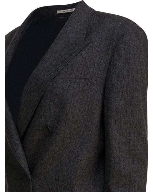 Tagliatore Black Jackets & Coats Jackets And Coats