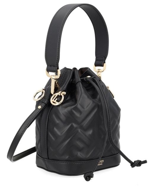 Fendi Black "Mon Tresor" Mini Bag