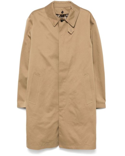 Saint Laurent Natural Cotton Coat for men