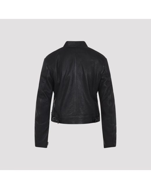 Tom Ford Leren Jas in het Black