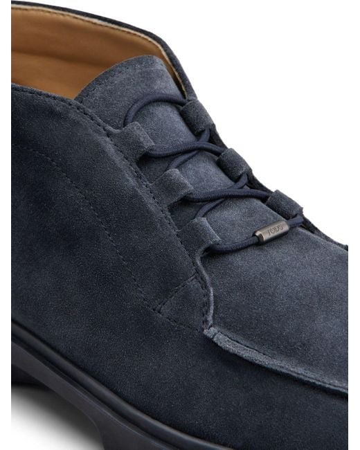 Tod's Blue Boots for men