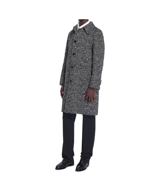 Céline Gray Céline Camden Wool Tweed Coat for men