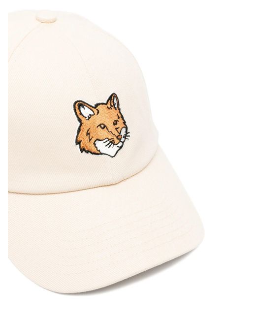 Maison Kitsuné Black Fuchskopfkappe