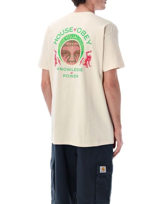 Obey Blue T Shirts And Polos for men