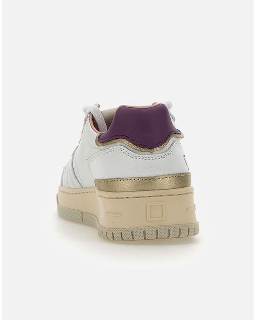 Date White Torneo Pure Calf Sneakers
