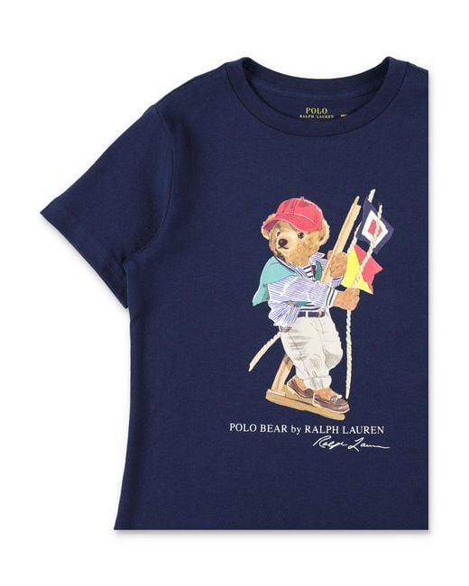 Polo Ralph Lauren Blue T Shirts And Polos