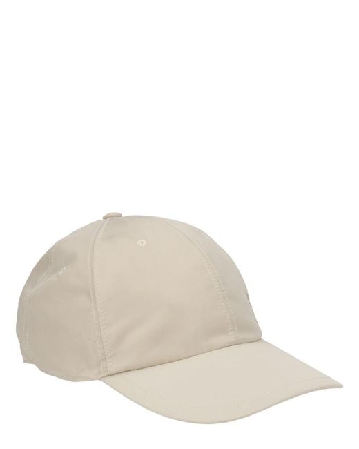Fendi Natural Cappello Da Baseball Con Logo