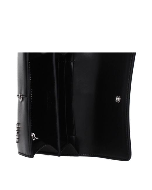 Karl Lagerfeld Black Kore Wallet Polyurethane
