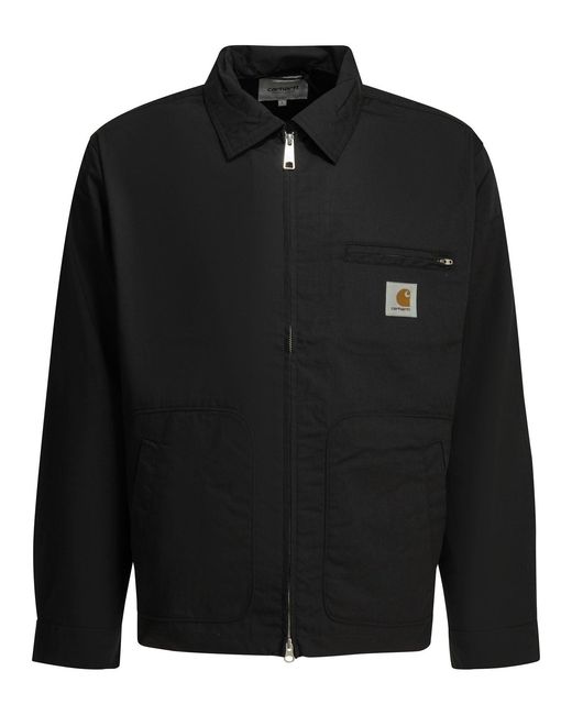 Carhartt "postal Jacket" Overshirtjack in het Black voor heren