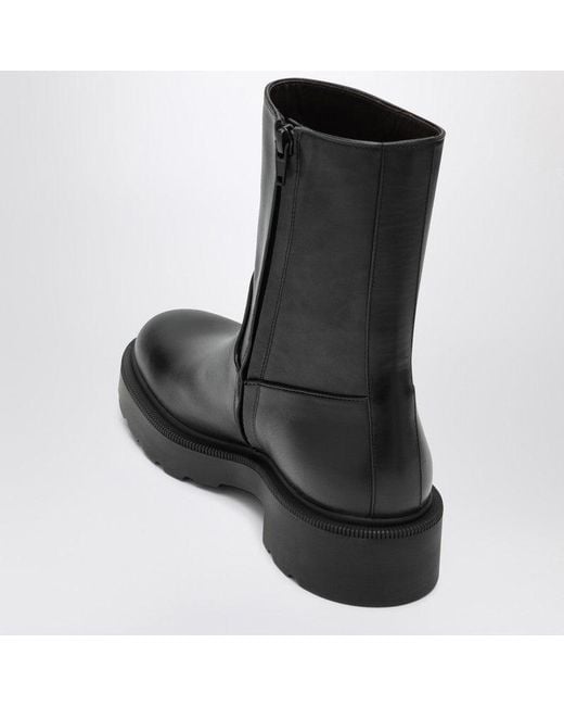The Row Black Nobilis Tr Leather Boot