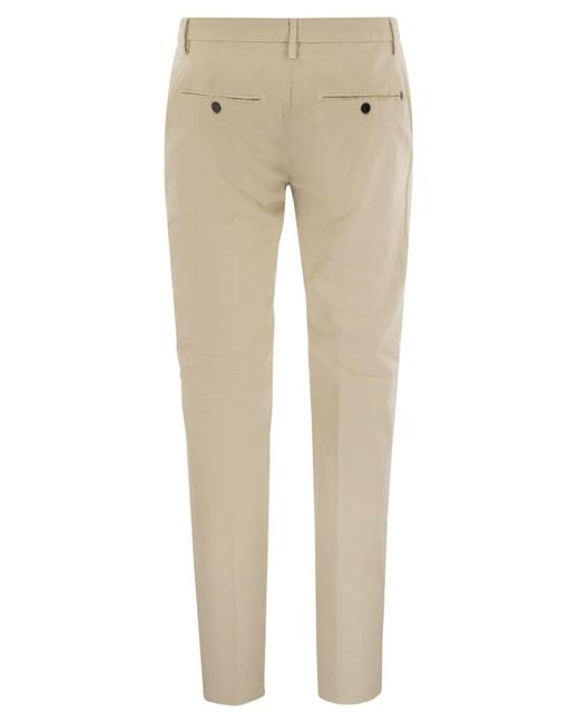 Dondup Natural Spiritissimo Regular Chino Trousers for men