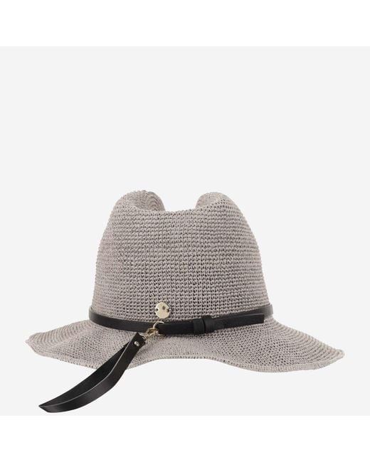 Filippo Catarzi 1910 Gray Paper Hat With Logo