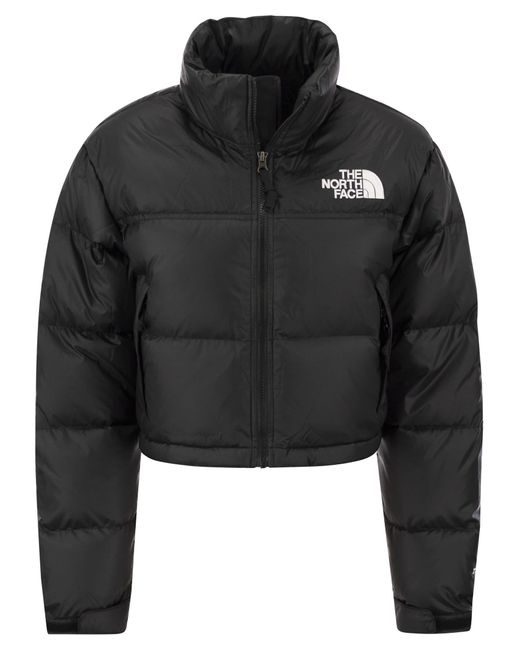 The North Face 1996 Retro Nuptse Short Down Jacket in Black | Lyst