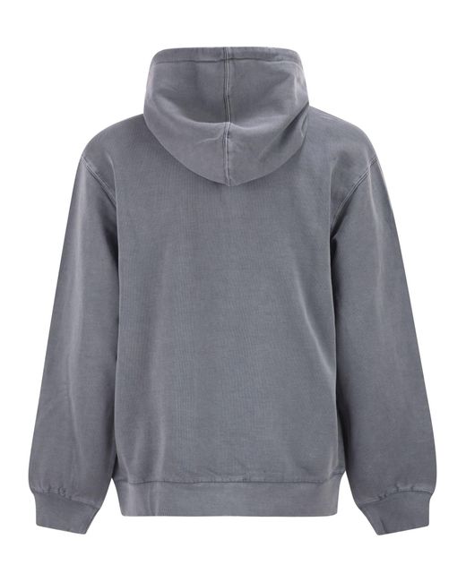 Carhartt Gray Hooded Sweatshirt for men