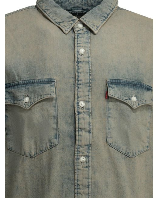 Levi's "westers" Casual Overhemd in het Green voor heren