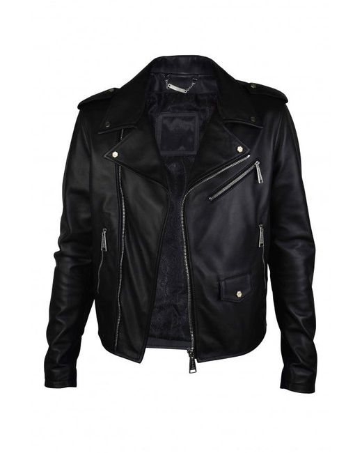 Philipp Plein Perfecto Jacket in het Black