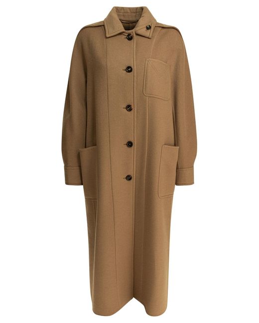 Max Mara Coats in het Natural