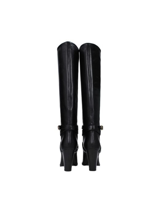 Céline Black Leather Boot