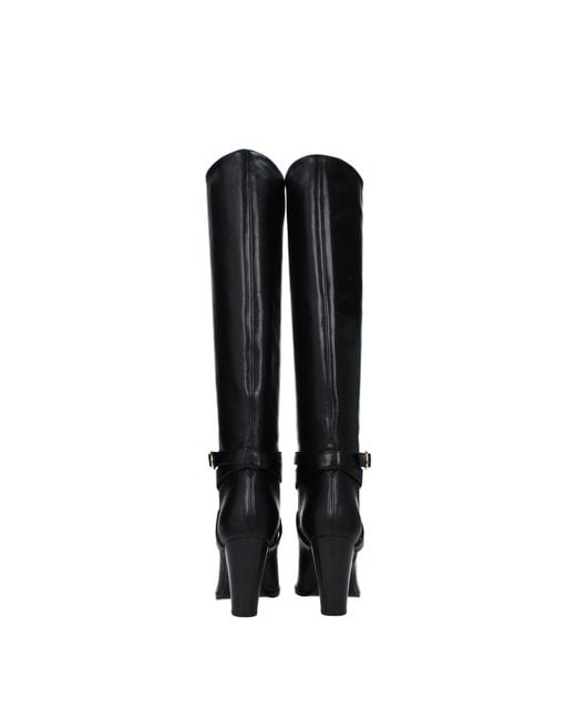 Céline Black Leather Boot
