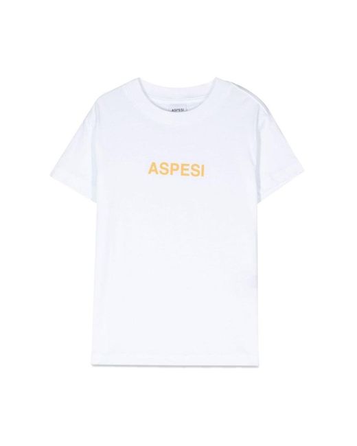 Aspesi White Short Sleeve Shirt