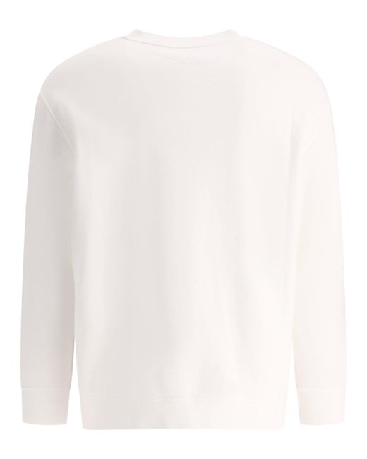 Brunello Cucinelli Techno Sweatshirt in White für Herren