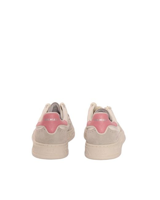 Premiata Pink Quinnd Sneakers