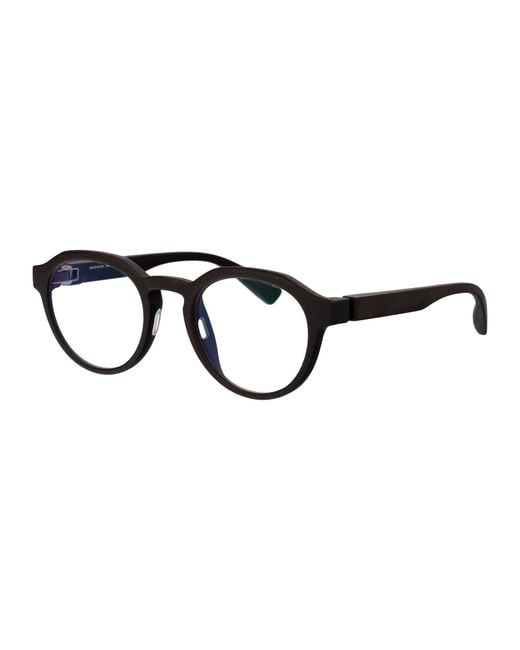 Mykita Black Ebony Clear Acetate Sunglasses