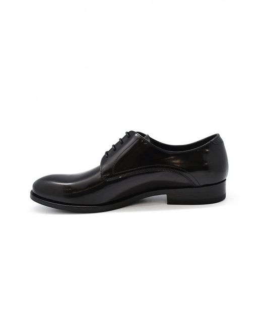 ALBERTO Black Lace Up Shoes