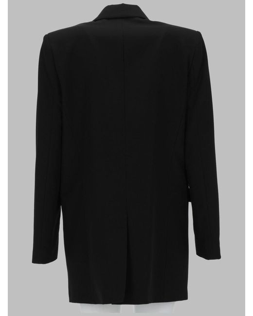 PT Torino Black Tailored Longline Blazer