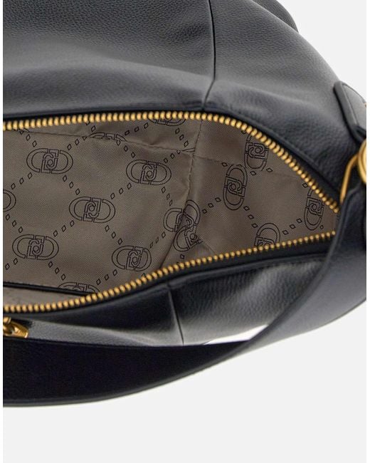 Liu Jo Hobo Vegan Leder Black Umhängetasche