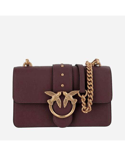 Pinko Purple Love One Mini Bag