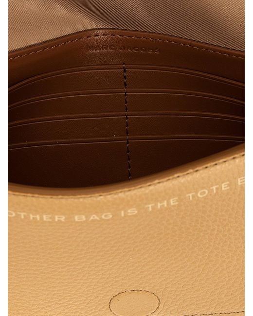 Marc Jacobs Natural 'The Leder Mini Bag' Crossbody Bag '