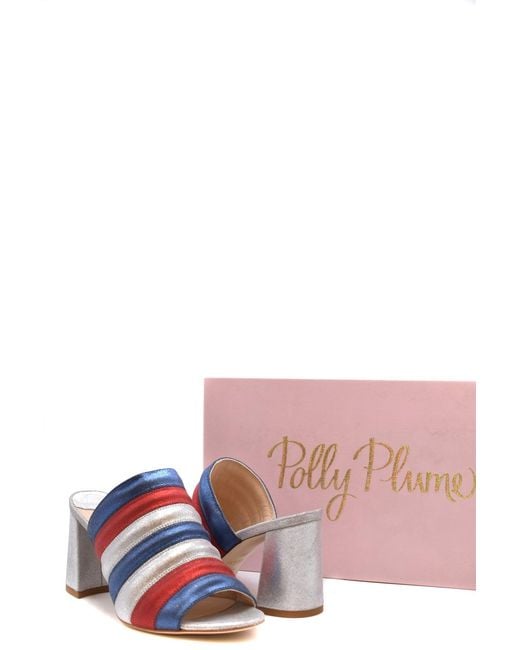 Polly Plume White Sandals