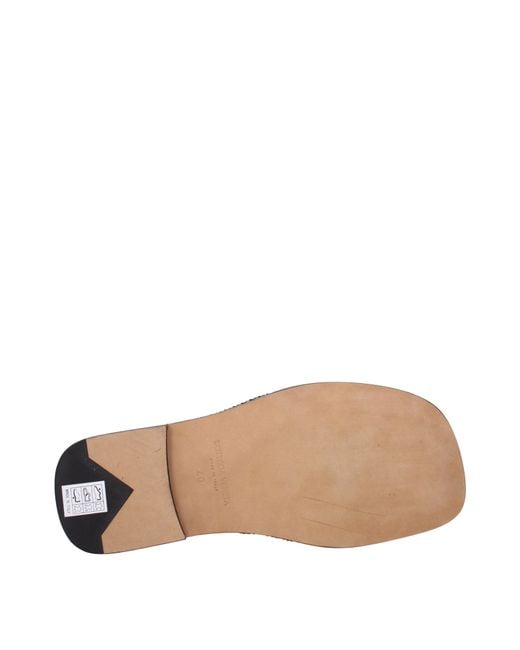 Bottega Veneta Black Daddy Loafers/Dark Chocolate Leather